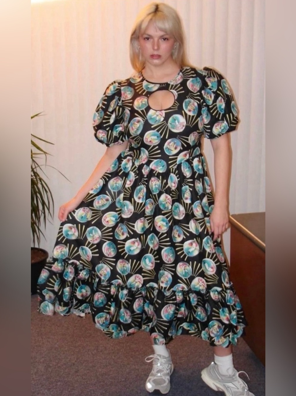 New Fashion Brand Company good girl baseball print linen dress